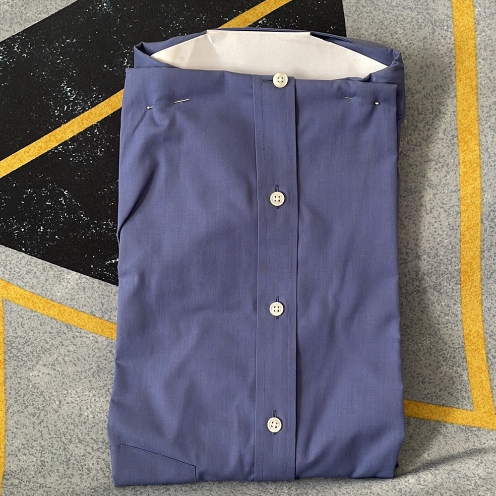 Stafford Regular Fit Dress Shirt | Size 16 - Picture 5 of 9